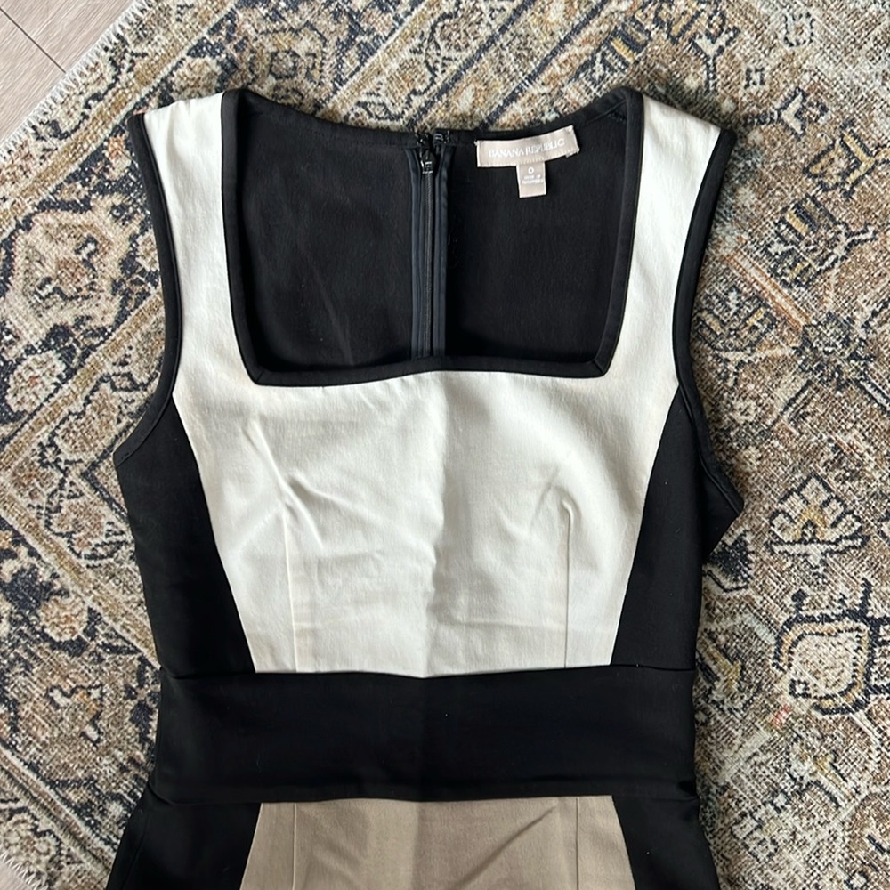 Banana Republic Square Neck Dress